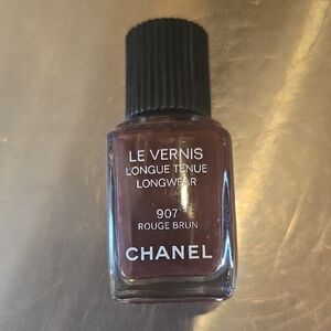 CHANEL Le Vernis Nail Polish 907 Deep Brown